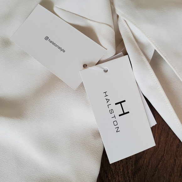 Halston Cape Sleeve Sheath Dress - Picture 3 of 8